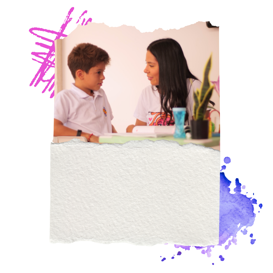 Parent and child learning together