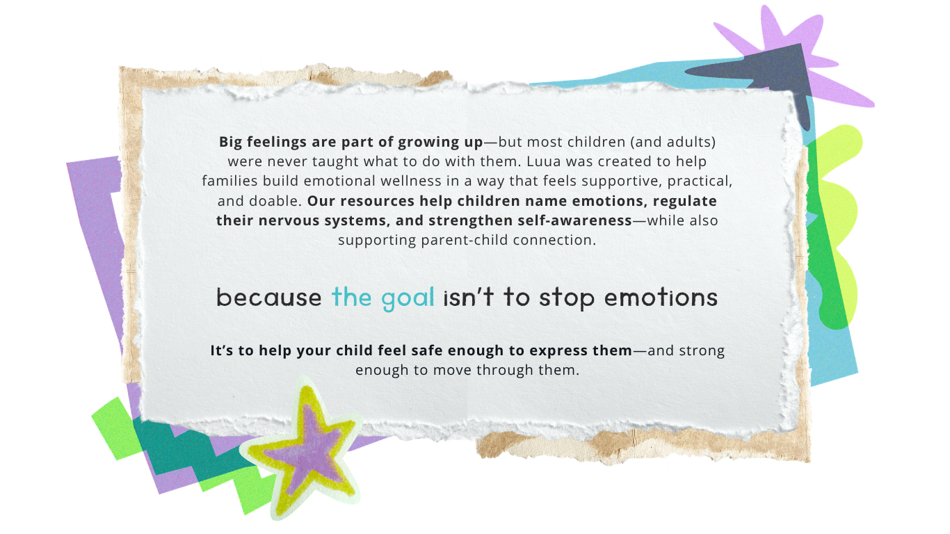 Because the goal isn't to stop emotions. It's to help your child feel safe enough to express them—and strong enough to move through them.