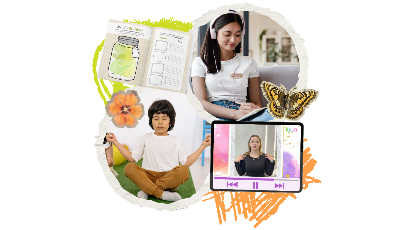 Luua resources including journals, app, and guided content